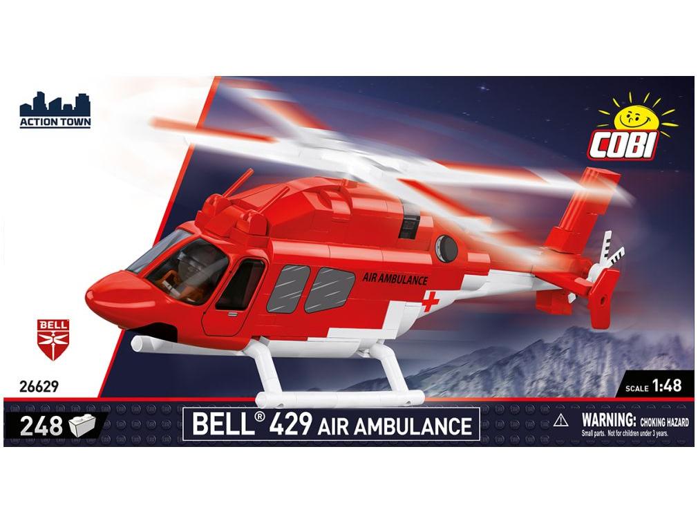 Bell 429 Air Ambulance (257 pcs) Cobi Brick Build Kit-Cobi-Diecast Model Centre