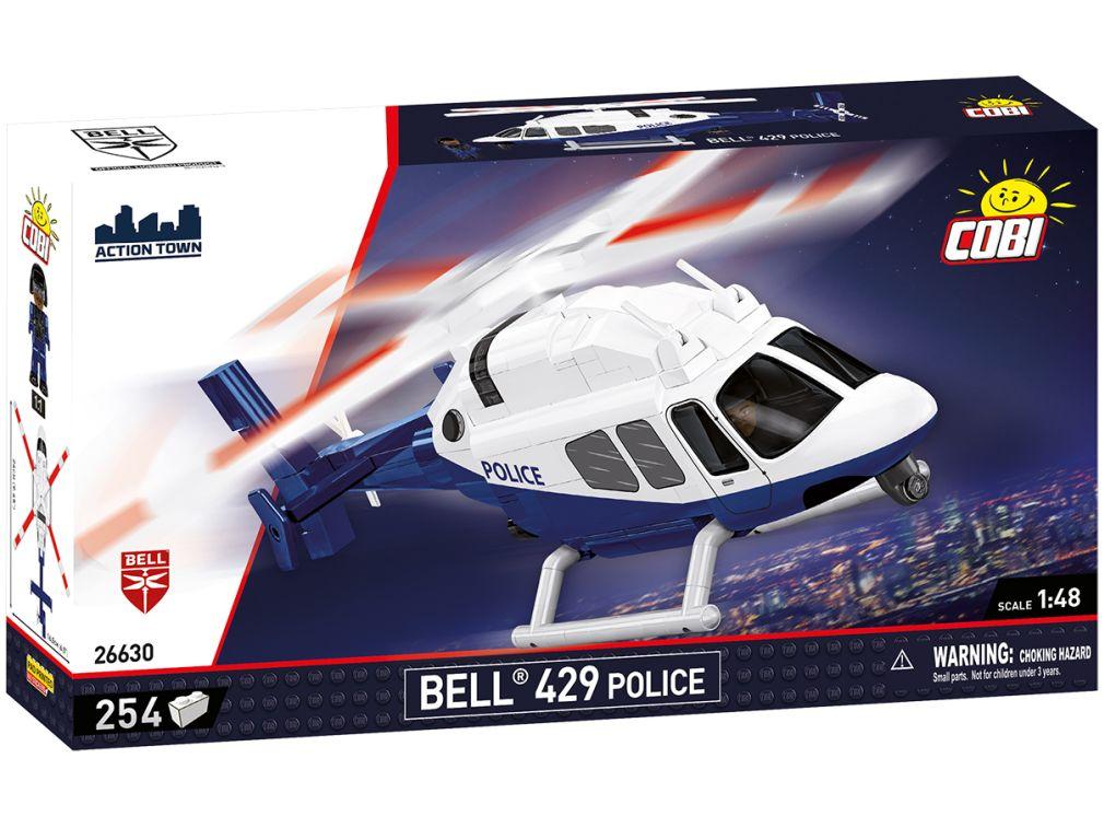 Bell 429 Police (266 pcs) Cobi Brick Build Kit-Cobi-Diecast Model Centre