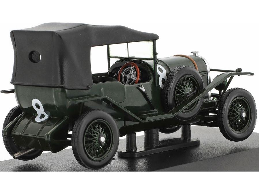 Bentley 3 Litre Sport #8 Sieger 24h Le Mans 1924 Duff/Clement 1:43 Scale IXO Diecast Model Car-IXO-Diecast Model Centre