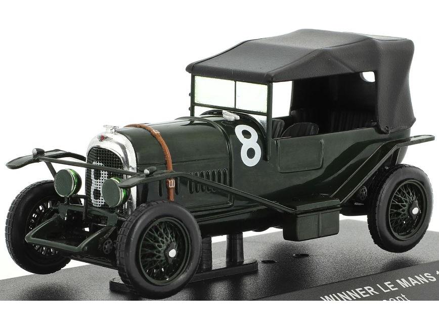 Bentley 3 Litre Sport #8 Sieger 24h Le Mans 1924 Duff/Clement 1:43 Scale IXO Diecast Model Car-IXO-Diecast Model Centre