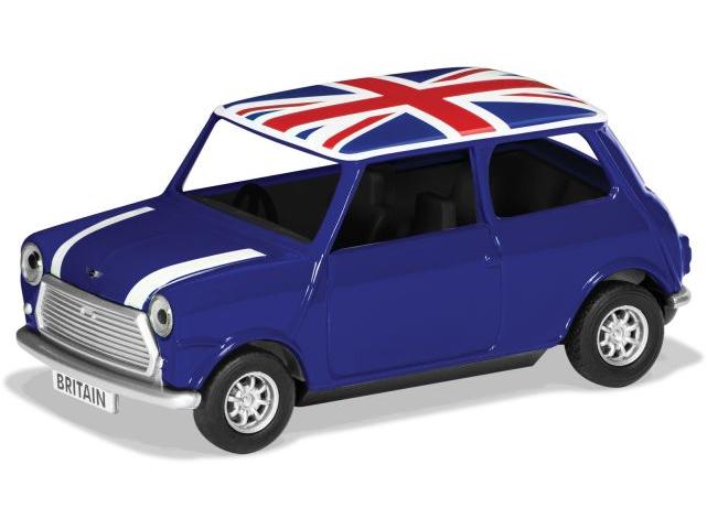 Best of British Classic Mini Blue 1:36 Scale Corgi Diecast Model-Corgi-Diecast Model Centre