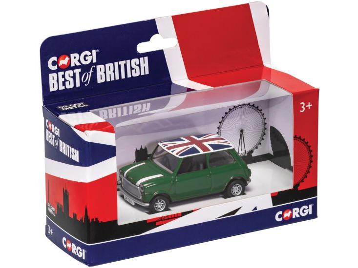 Best of British Classic Mini Green 1:36 Scale Corgi Diecast Model-Corgi-Diecast Model Centre