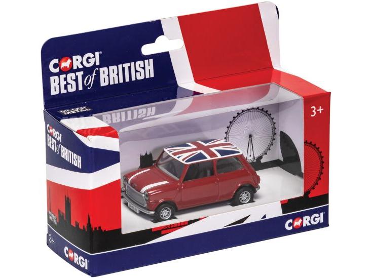 Best of British Classic Mini Red 1:36 Scale Corgi Diecast Model-Corgi-Diecast Model Centre