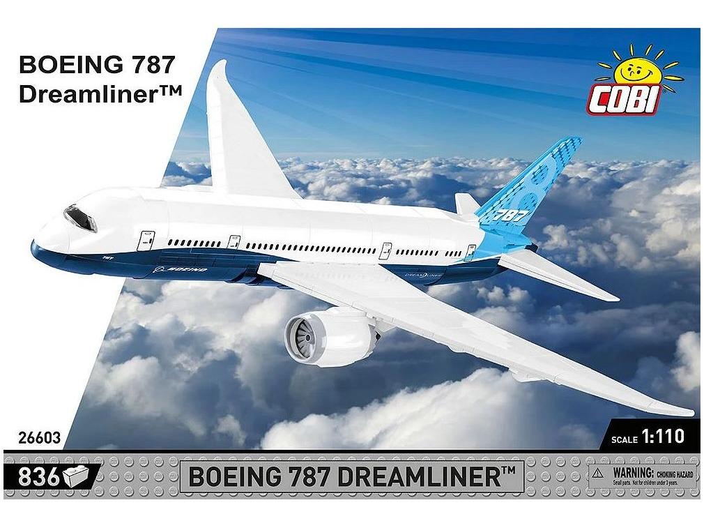 Boeing 787 Dreamliner (836 pcs) Cobi Brick Build Kit-Cobi-Diecast Model Centre