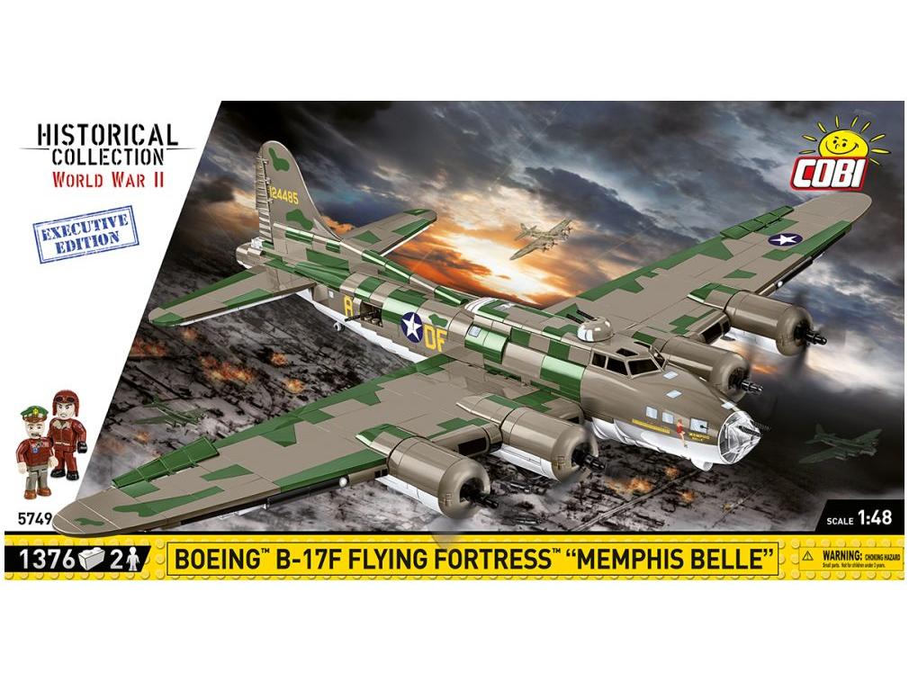 Boeing B-17 Flying Fortress WWII (1371 pcs) Cobi Brick Build Kit-Cobi-Diecast Model Centre