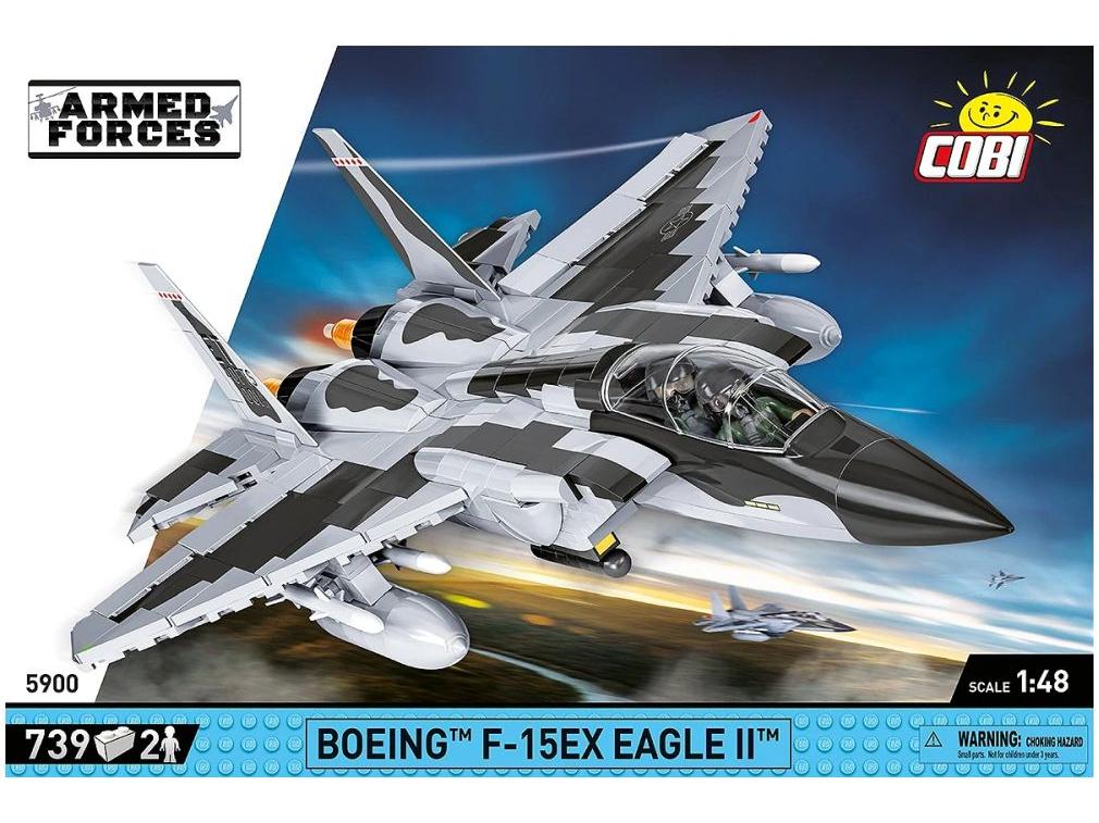 Boeing TM F-15EX Eagle II TM Cobi Brick Build Kit-Cobi-Diecast Model Centre
