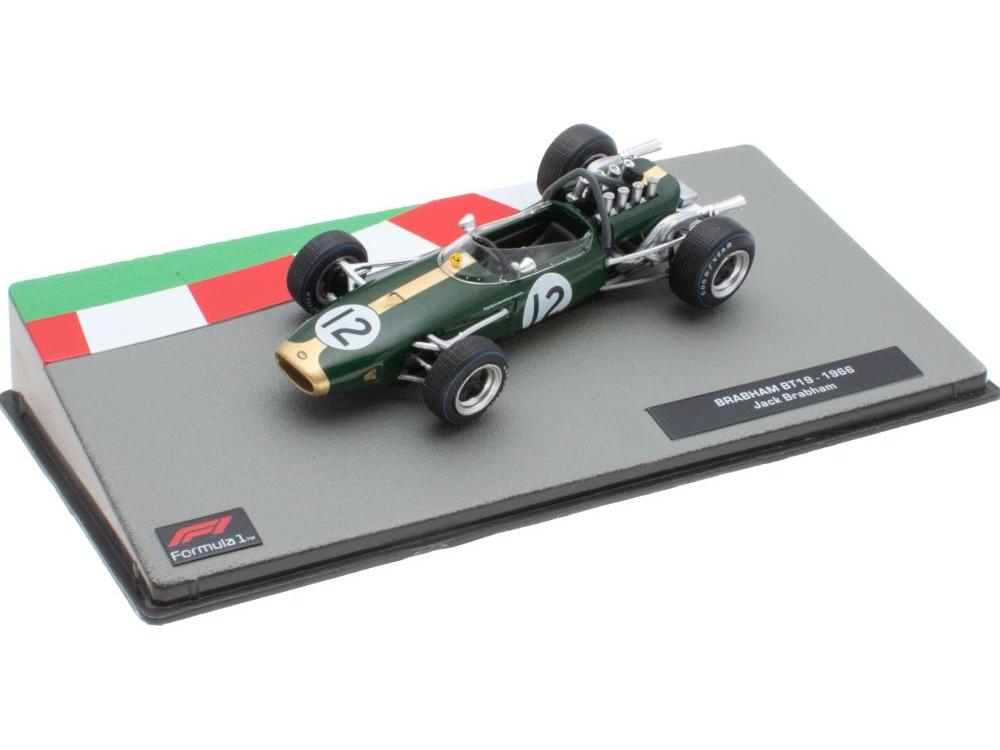 Brabham BT19 #12 F1 1966 Jack Brabham 1:43 Scale Diecast Model
