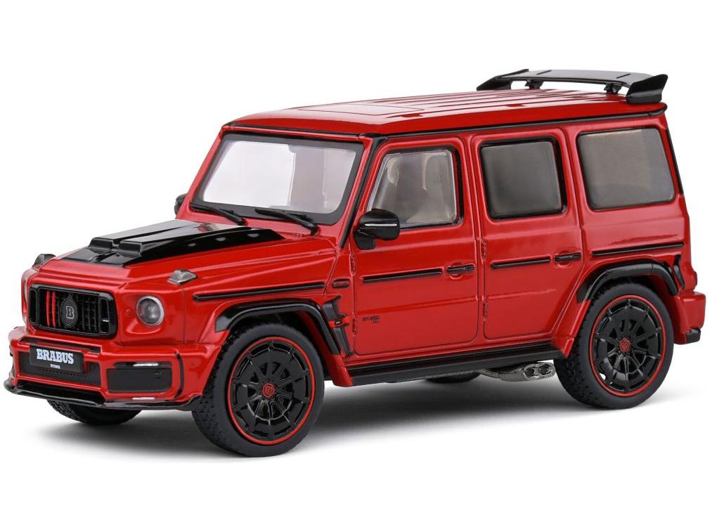 Brabus Widestar 2022 Red 1:43 Scale Solido Diecast Model-Solido-Diecast Model Centre