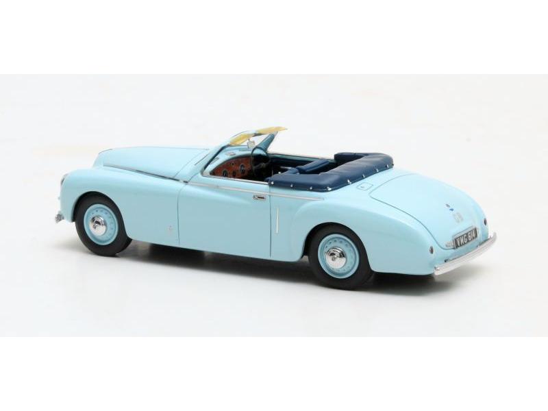 Bristol 400 DHC Pininfarina Blue 1948 1:43 Scale Matrix Resin Model Car-Matrix-Diecast Model Centre