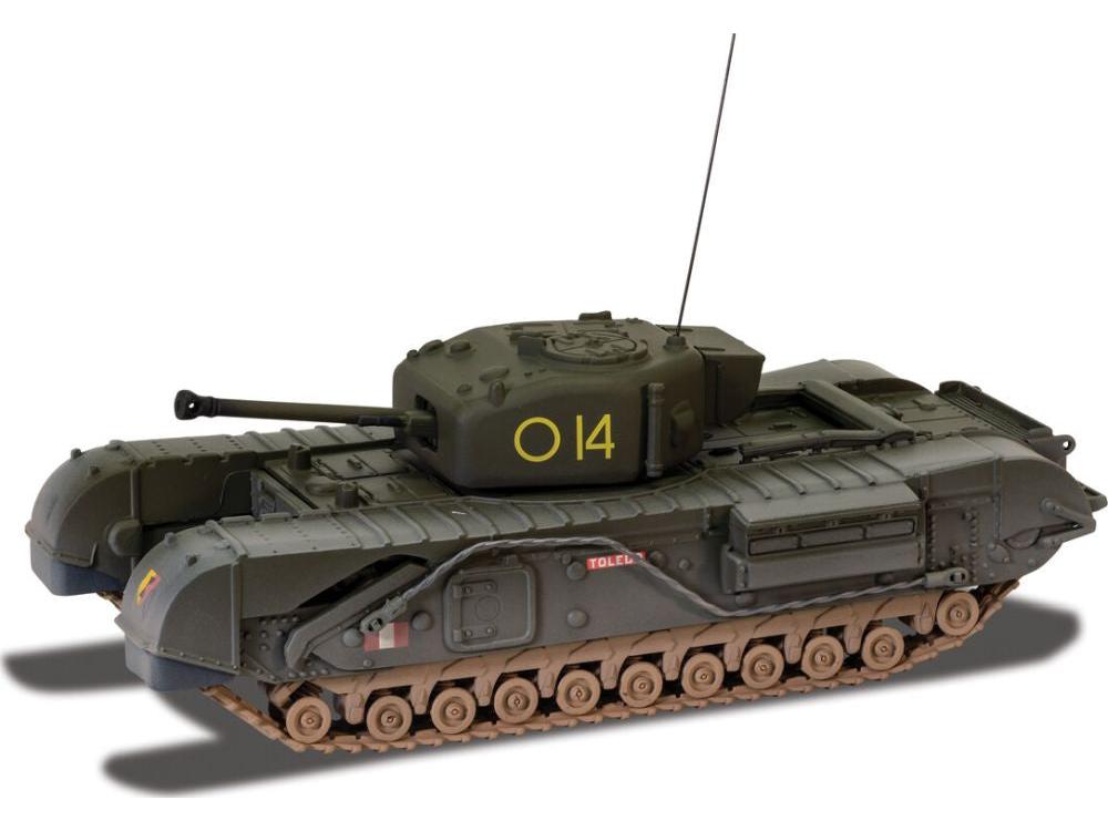 British Churchill MkIV Tank 21st Tunisia43 To Catch a Tiger - C Squadron 14 Troop 1:50 Scale Corgi Diecast Model-Corgi-Diecast Model Centre