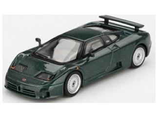 Bugatti EB110 GT Verde Scuro (LHD) 1:64 Scale MINI GT Diecast Model-MINI GT-Diecast Model Centre