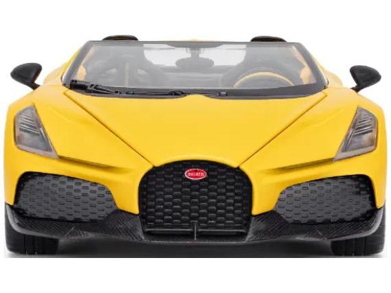 Bugatti Mistral Yellow 1:24 Scale CMJ - Jian Feng Juan Toys Diecast Model-CMJ - Jian Feng Juan Toys-Diecast Model Centre