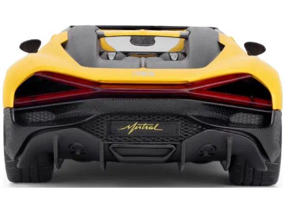 Bugatti Mistral Yellow 1:24 Scale CMJ - Jian Feng Juan Toys Diecast Model-CMJ - Jian Feng Juan Toys-Diecast Model Centre