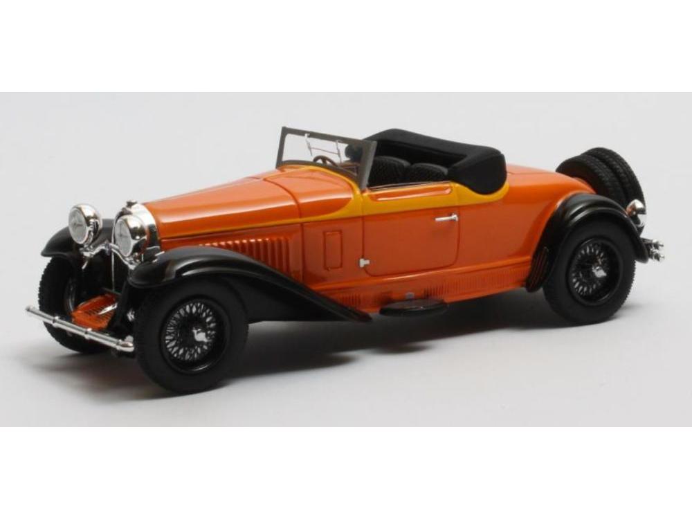 Bugatti T46 Cabrio De Villars Open 1930 1:43 Scale Matrix Resin Model Car-Matrix-Diecast Model Centre