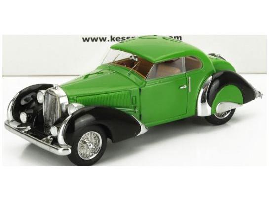 Bugatti T57 Labourdette Vutotal Green Black Coupe 1936 1:43 Scale Kess Resin Model-Kess-Diecast Model Centre