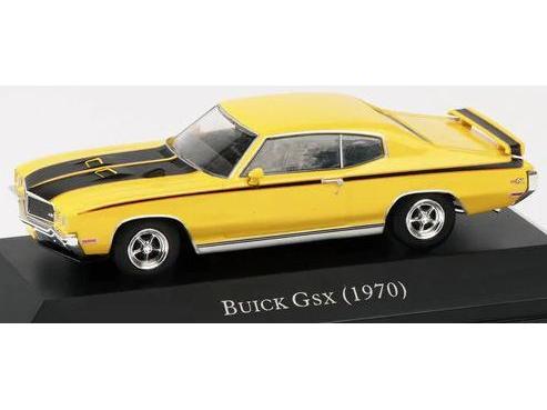 Buick GSX 1971 Yellow 1:43 Scale Diecast Model-Unbranded-Diecast Model Centre