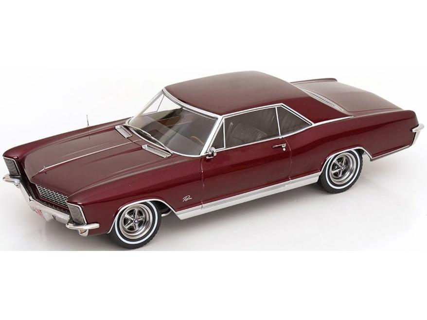 Buick Riviera 1965 Dark Red Metallic 'Road House' 1:18 Scale Diecast Car – KK Scale-KK Scale-Diecast Model Centre