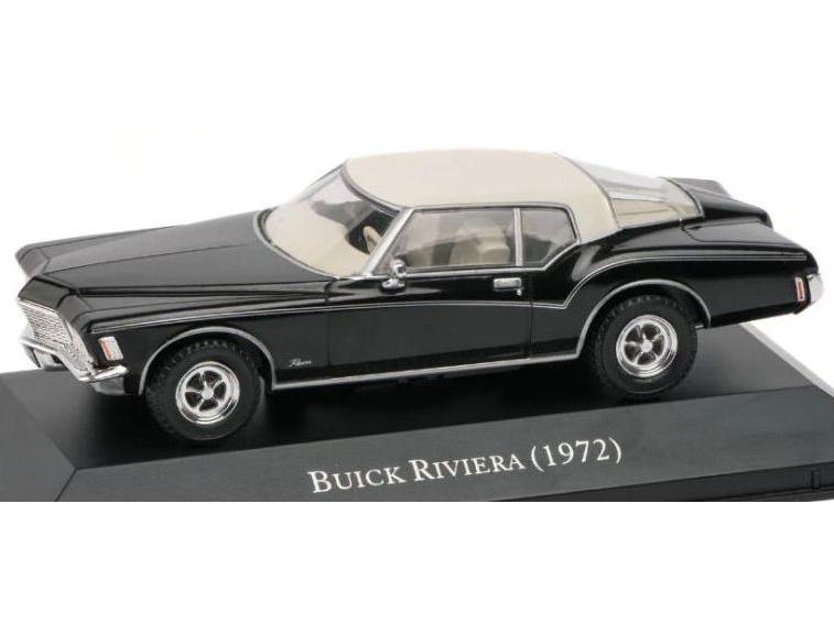 Buick Riviera 1972 Black 1:43 Scale Diecast Model-Unbranded-Diecast Model Centre