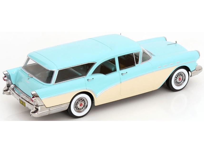 Buick Special Estate Wagon 1957 Mint Green Cream 1:18 Scale Diecast Car – KK Scale-KK Scale-Diecast Model Centre