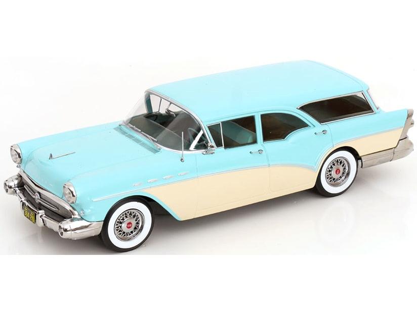 Buick Special Estate Wagon 1957 Mint Green Cream 1:18 Scale Diecast Car – KK Scale-KK Scale-Diecast Model Centre