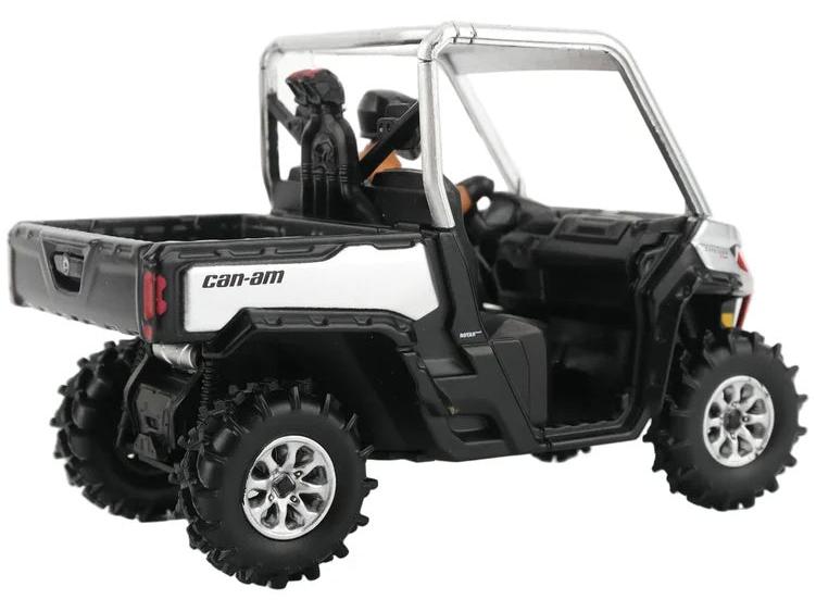 CAN-AM Defender XMR Silver 1:32 Scale Diecast ATV – Diecast Masters-Diecast Masters-Diecast Model Centre