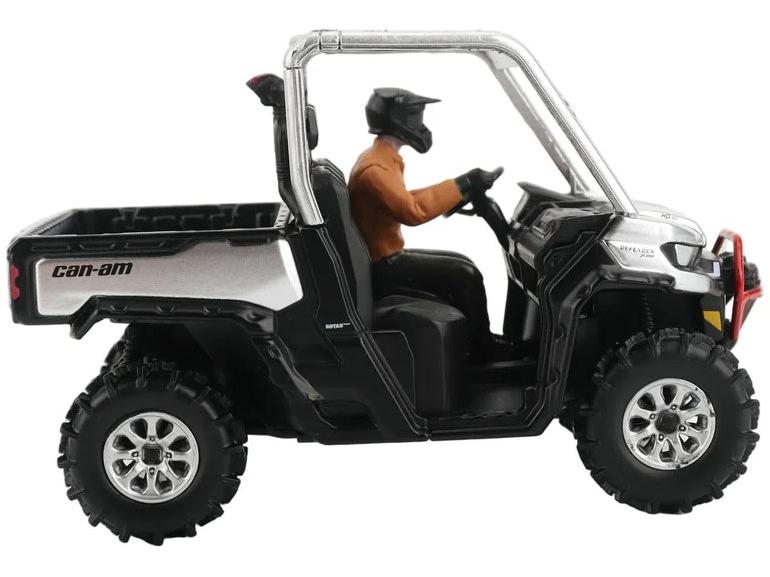CAN-AM Defender XMR Silver 1:32 Scale Diecast ATV – Diecast Masters-Diecast Masters-Diecast Model Centre