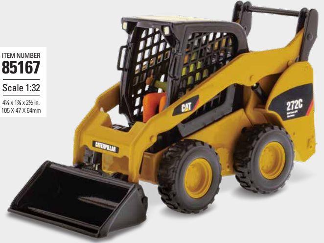 CAT 272C Skid Steer Loader 1:32 Scale Diecast Masters Model-Diecast Masters-Diecast Model Centre