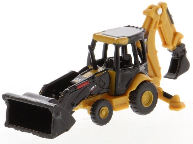 CAT Micro 420E Backhoe Loader FTB Scale Diecast Masters Model-Diecast Masters-Diecast Model Centre