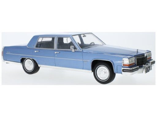 Cadillac Fleetwood Brougham 1982 blue metallic - 1:18 Scale Diecast Model Car-Model Car Group-Diecast Model Centre