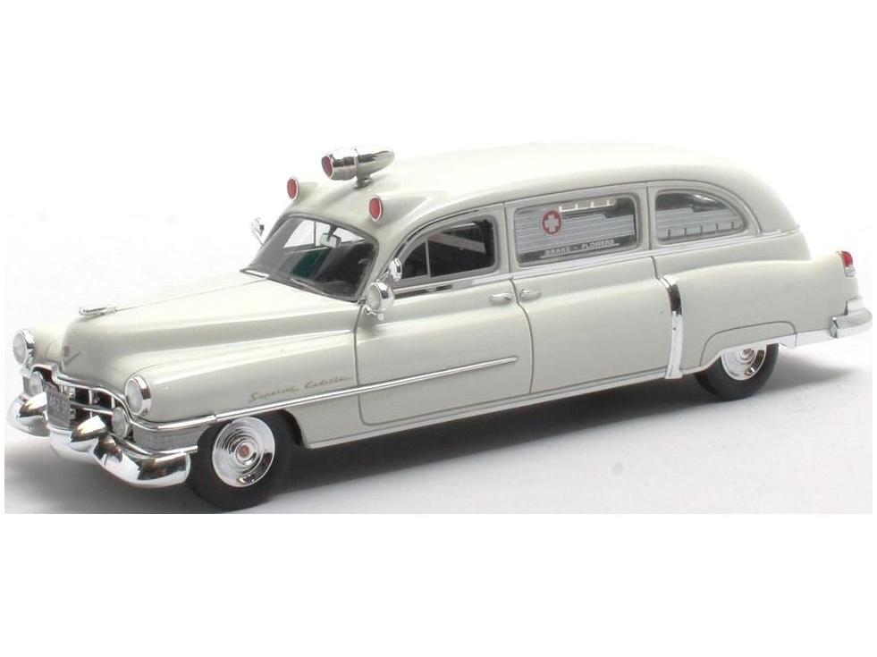 Cadillac Superior Ambulance White 1951 1:43 Scale Matrix Resin Model Car-Matrix-Diecast Model Centre