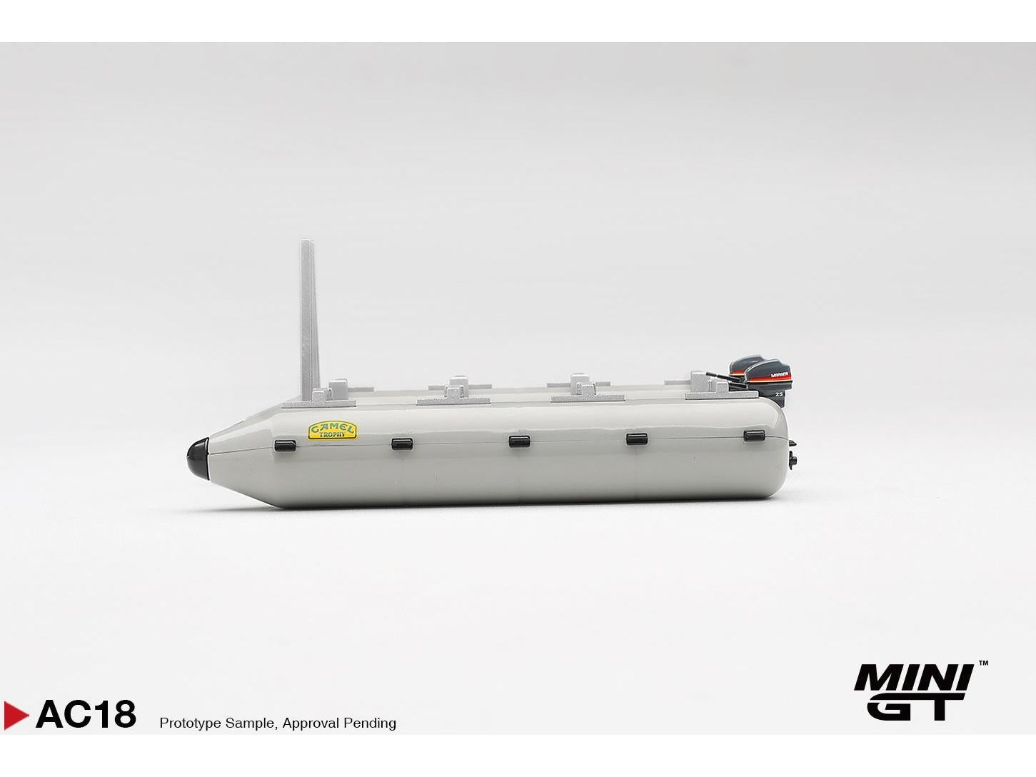 Camel Trophy Pontoon Raft 1:64 Scale Plastic and Alloy Model – MINI GT-MINI GT-Diecast Model Centre
