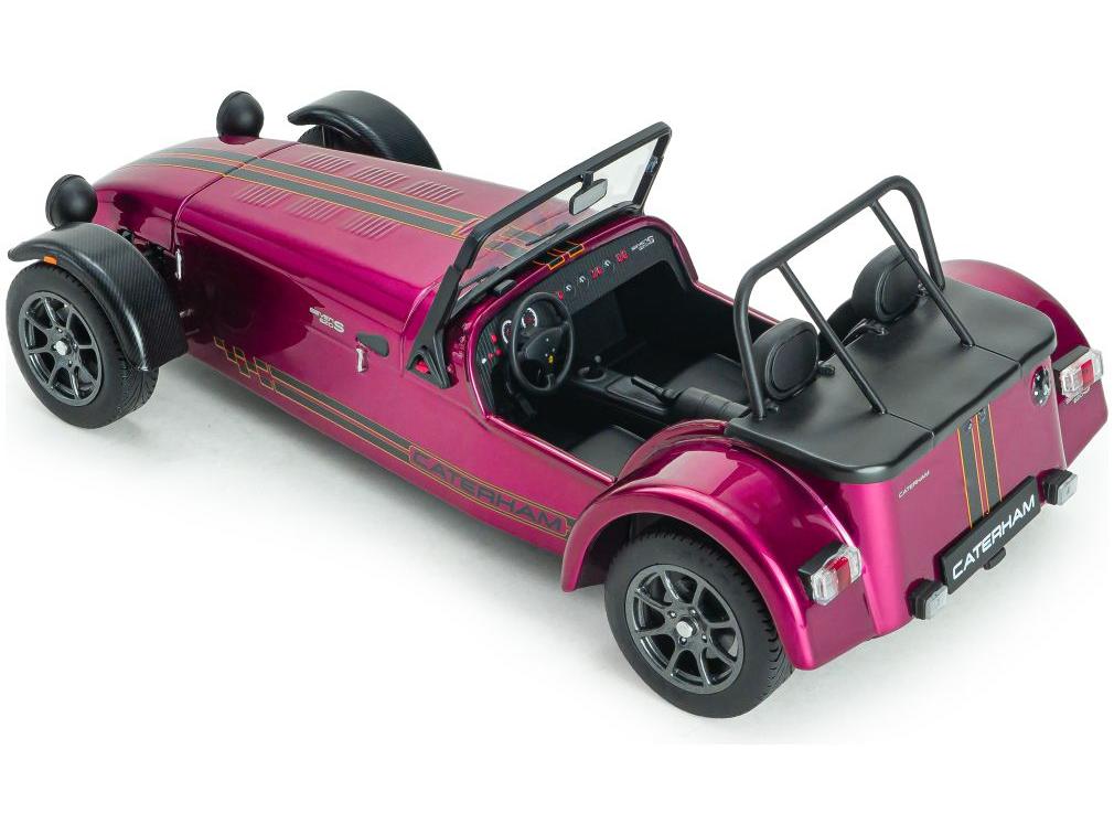 Caterham Seven 275 Purple Metallic 2014 1:18 Scale Solido Diecast Model Car-Solido-Diecast Model Centre