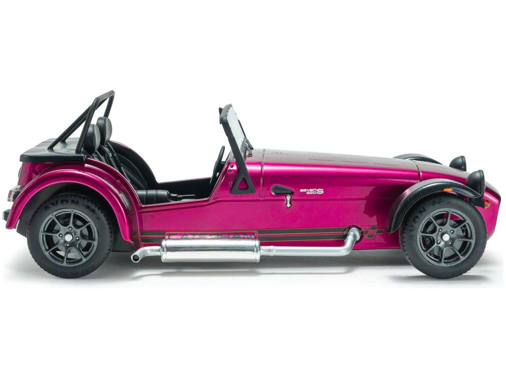 Caterham Seven 275 Purple Metallic 2014 1:18 Scale Solido Diecast Model Car-Solido-Diecast Model Centre