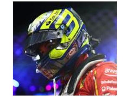 Charles Leclerc F1 Saudi Arabian GP 2024 Helmet 1:5 Scale Resin Replica – Looksmart-Looksmart-Diecast Model Centre