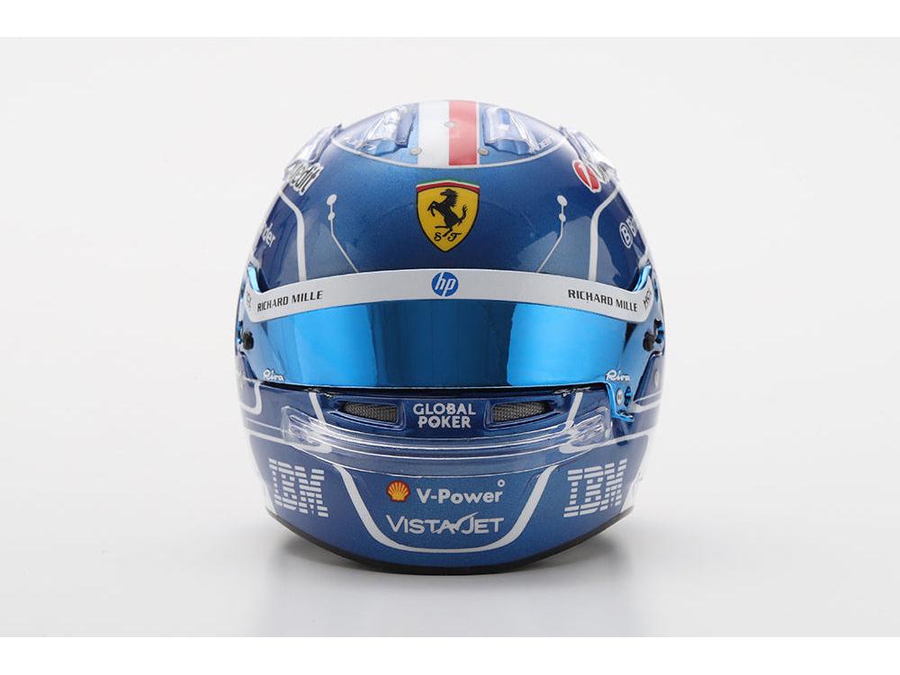 Charles Leclerc Scuderia Ferrari Miami GP 2025 Helmet 1:5 Looksmart Resin Replica-Looksmart-Diecast Model Centre
