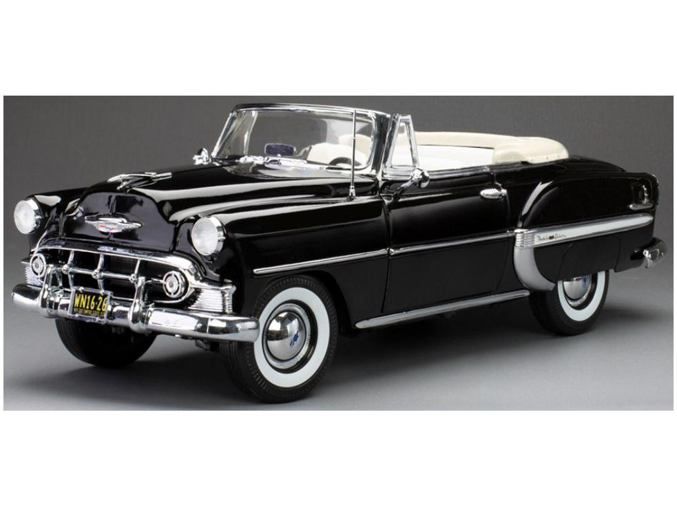 Chevrolet Bel Air Open Convertible Black 1953 1:18 Scale Sun Star Diecast Model Car-Sun Star-Diecast Model Centre