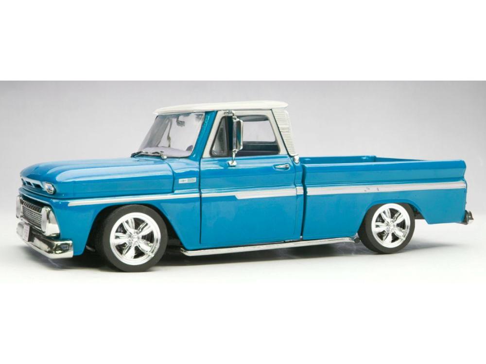 Chevrolet C-10 Styleside Pickup Blue Lowrider 1965 1:18 Scale Sun Star Diecast Model-Sun Star-Diecast Model Centre