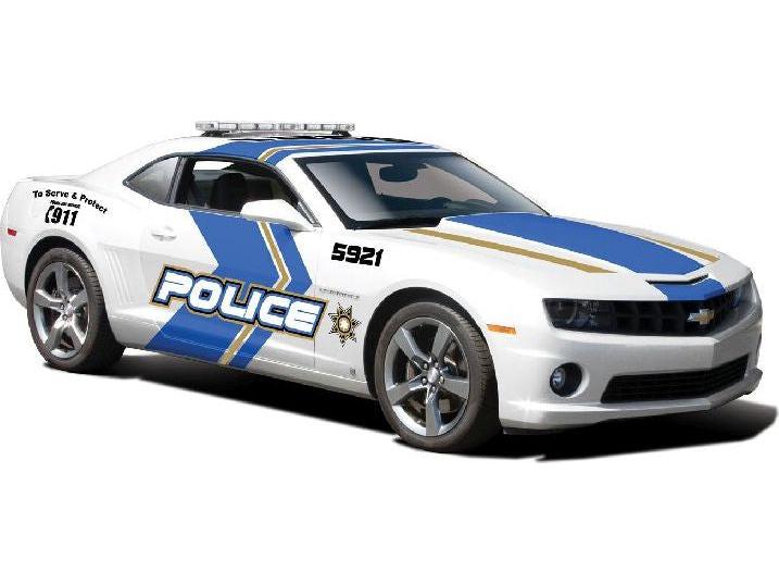 Chevrolet Camaro SS RS 2010 Police 1:24 Scale Diecast Car – Maisto-Maisto-Diecast Model Centre