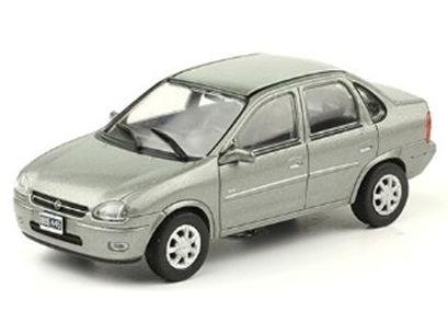 Chevrolet Corsa GLS 1997 Grey (Argentina Spec.) 1:43 Scale Diecast Model-Unbranded-Diecast Model Centre