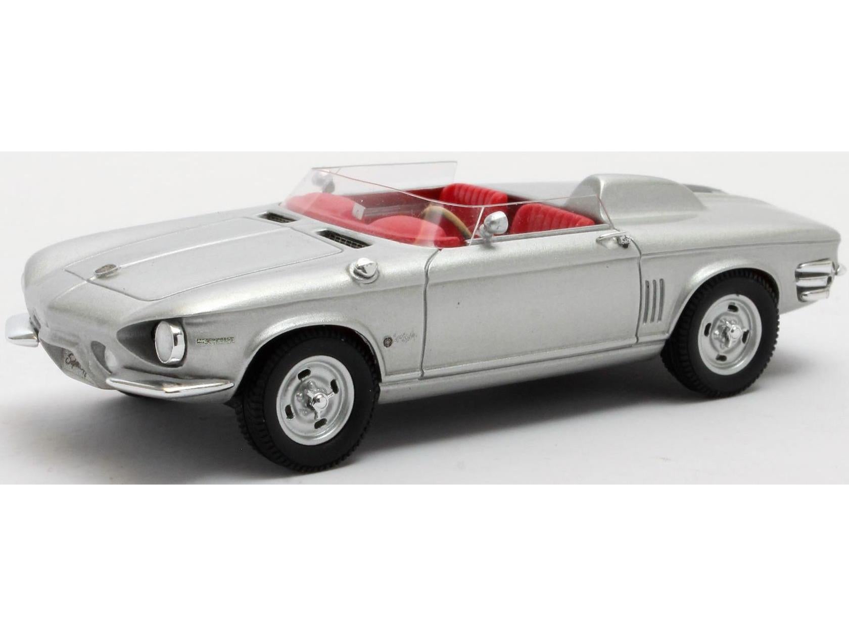 Chevrolet Corvair Spyder Concept Silver 1:43 Scale Matrix Resin Model Car-Matrix-Diecast Model Centre