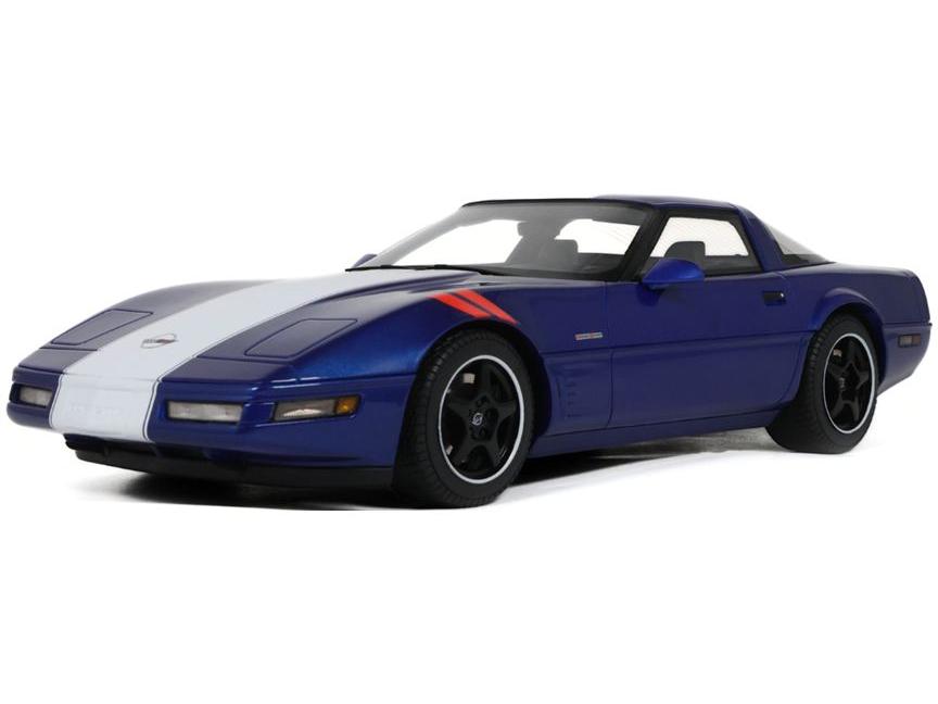Chevrolet Corvette C4 Gran Sport Blue 1996 1:18 Scale GT Spirit Resin Replica-GT Spirit-Diecast Model Centre