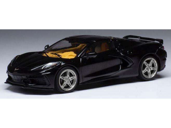 Chevrolet Corvette C8 Black 2020 1:43 Scale IXO Diecast Model Car-IXO-Diecast Model Centre
