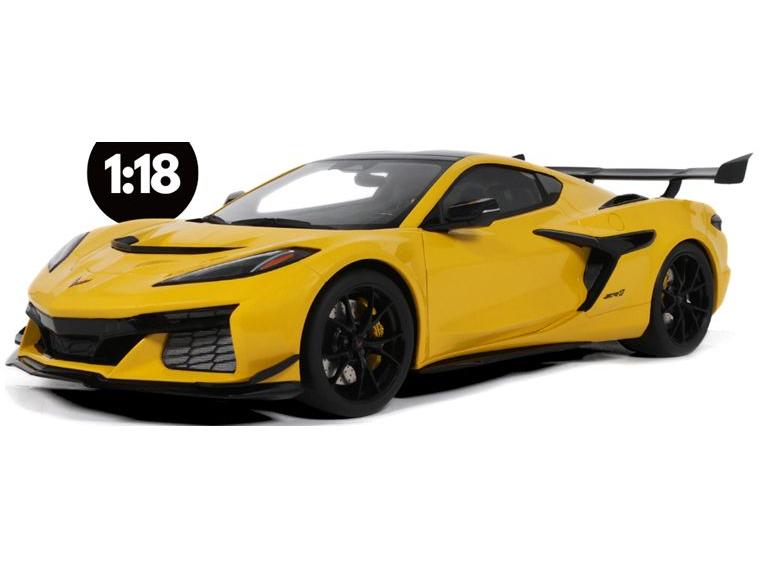 Chevrolet Corvette C8 ZR1 Yellow 2025 1:18 Scale GT Spirit Resin Model Car-GT Spirit-Diecast Model Centre