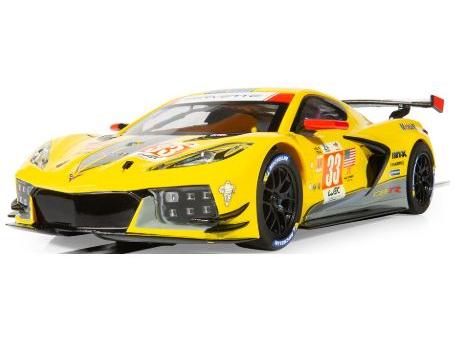 Chevrolet Corvette C8.R - 24 Hours of Le Mans 2023 - GTE AM Winner in Clear Box 1:32 Scale Scalextric-Scalextric-Diecast Model Centre