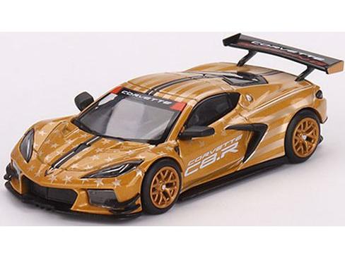 Chevrolet Corvette C8.R Stars and Stripes Ltd. Edition (LHD) (USA Exclusive) (BLISTER) 1:64 Scale MINI GT Diecast Model-MINI GT-Diecast Model Centre