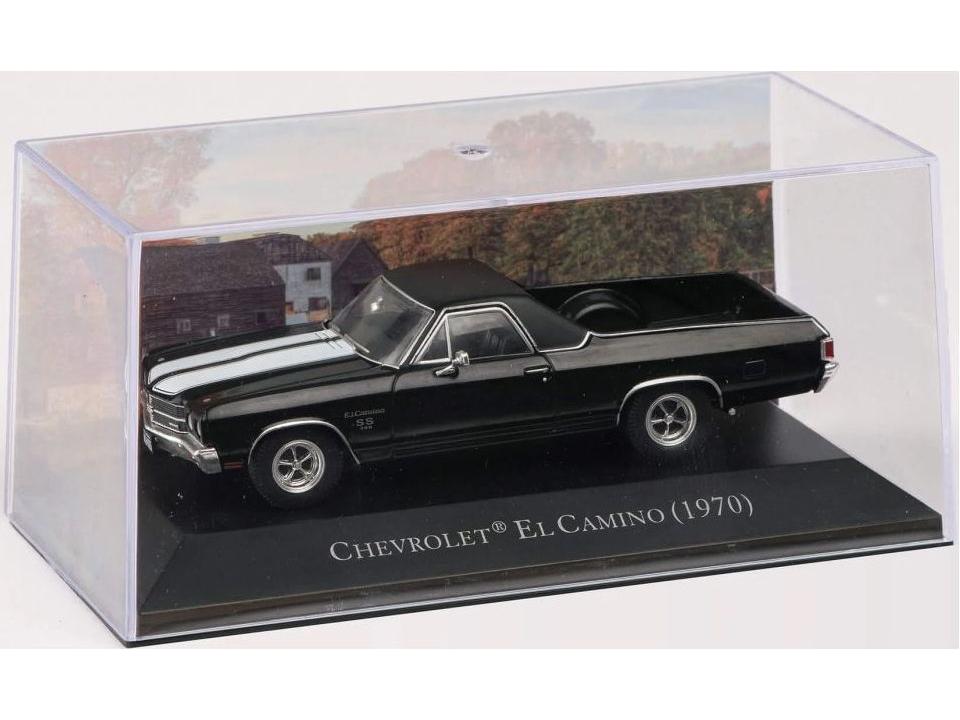 Chevrolet El Camino 1970 Black 1:43 Scale Diecast Model-Unbranded-Diecast Model Centre