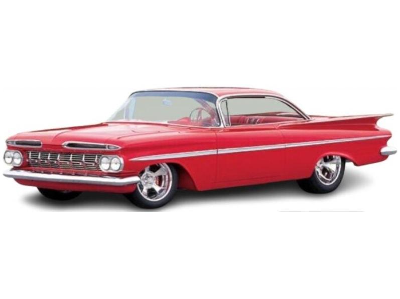 Chevrolet Impala 1959 Red 1:24 Scale Diecast Model Car – Maisto-Maisto-Diecast Model Centre