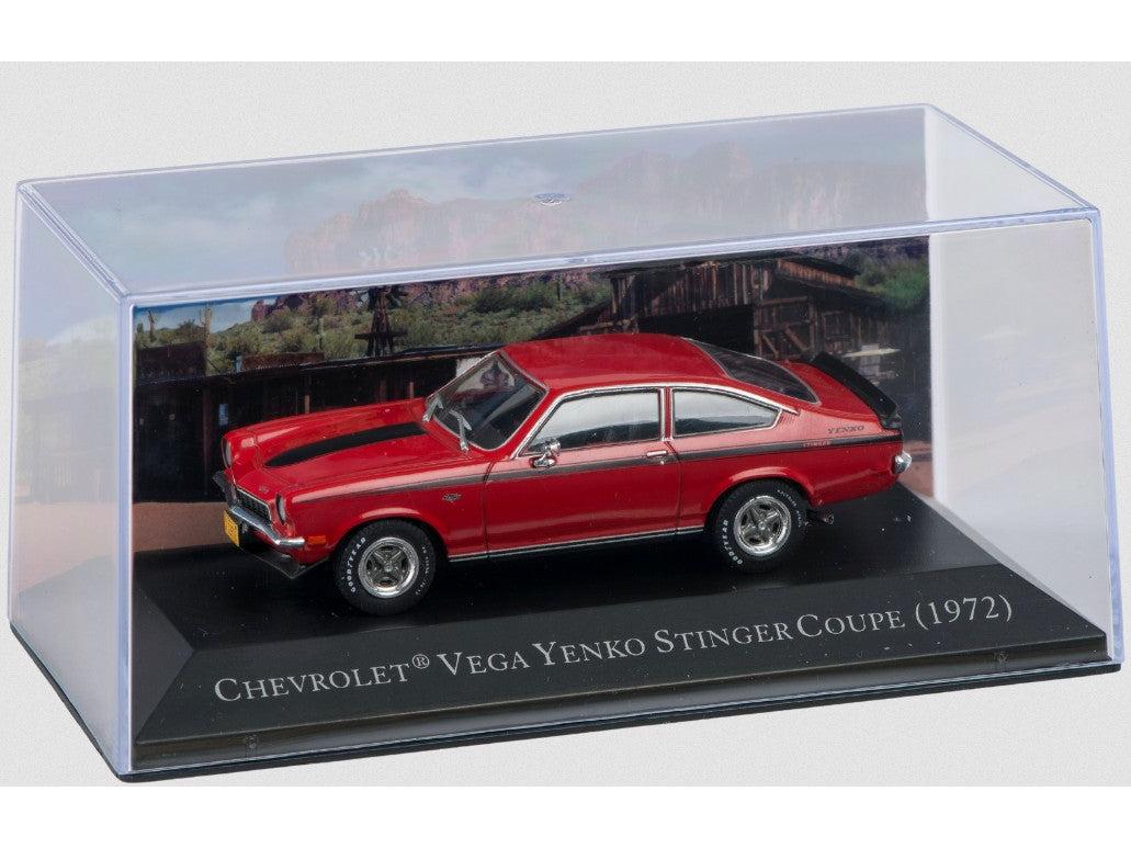 Chevrolet Stinger Vega Yenko Coupe Red 1972 1:43 Scale Unbranded Diecast Model Car-Unbranded-Diecast Model Centre