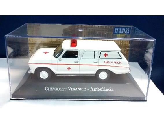 Chevrolet Veraneio - Ambulancia (Brazil) 1:43 Scale Unbranded Diecast Model-Unbranded-Diecast Model Centre