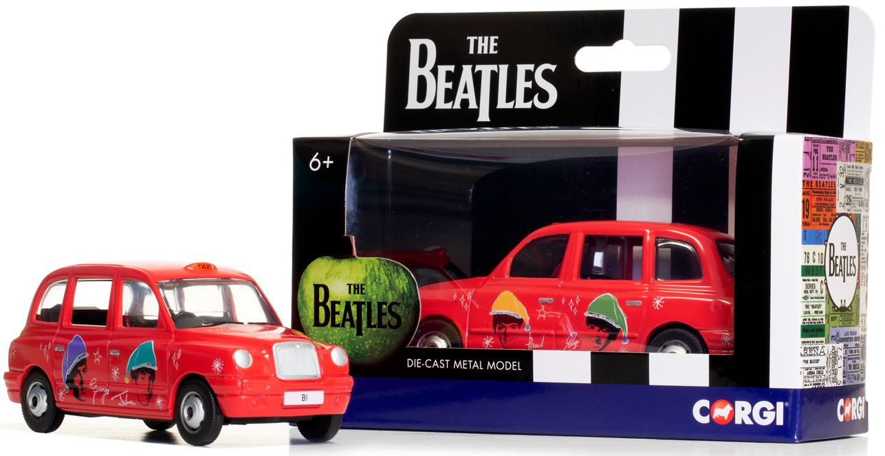 Christmas Taxi The Beatles 1:36 Scale Corgi Diecast Model-Corgi-Diecast Model Centre